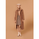 Trench-Coat Isotta-Noisette en Polyester