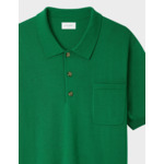 Polo Félicien en maille verte