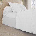 Housse de couette Studio Coton Blanc