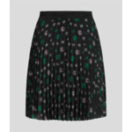 DOTS AOP PLEATED SHORT JUPE FEMME