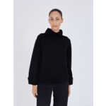 Pull col marin laine Wacla NOIR