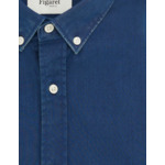 Chemise Gaspard en denim marine