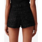 Short En Tweed Et Velours Giselle