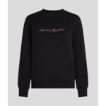 TONAL SIGNATURE EMBROIDERY SWEAT FEMME