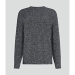 MOULINE CREW NECK W/ PATCH HOMME