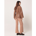 Veste Mayana Camel en Cuir