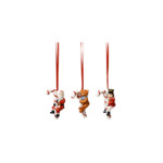 Nostalgic Ornaments Orn. Santa, Teddy, rocking horse 3pcs.