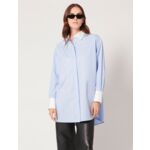 Chemise Cedrick-Chemise ample bleu