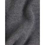 Cardigan faust en laine gris