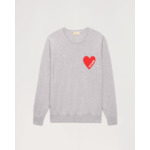 Pull Col Rond Coeur