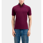 Polo Bordeaux En Coton Homme