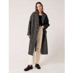 Manteau Miranda Noir en Coton