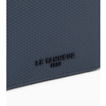 Porte monnaie zip en L Emile en cuir signature T