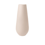 Manufacture Collier vase, 11,5 x 26 cm, Carré, beige