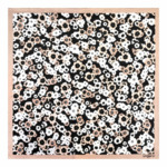 Foulard soie Chiara Beige -  90 cm x 90 cm