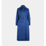 Trench long Marius oversize femme coton biologique - Galeries Lafayette