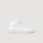 Sneakers montantes en cuir