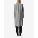 Manteau Long En Laine Vieni