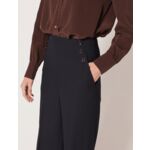 Pantalon Pilora-Pantalon palazzo marine