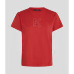 K/LOGO RHNSTN T-SHIRT FEMME