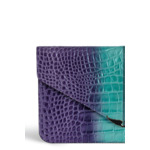 BORDERLINE POUCH METAL EMBOSSE