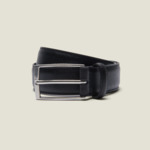 Ceinture en croute de cuir Saffiano