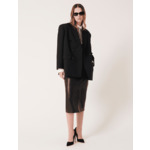 Veste Vialka-Veste tailleur oversize noire