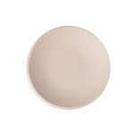 NewMoon Beige - Assiette creuse, beige, en porcelaine haut de gamme