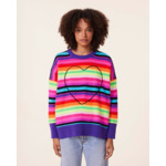 Pull suzanna Pull Cachemire Col Rond Oversize, 4 fils