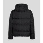 BLOCK LOGO JACQUARD PUFFER