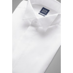 Chemise Blanche En Coton Coupe Droite