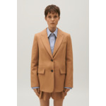 Veste tailleur camel