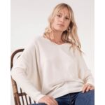 Pull NESS Pull cachemire femme col v chauve souris