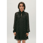 Robe courte Rififi pois noire