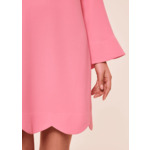 Robe Ruodana-Rose en Polyester