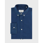 Chemise Gaspard en denim marine