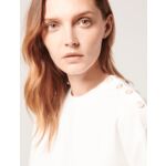 Top Tenenbaum-Top ample blanc