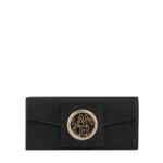 Roxane De Lancel - Portefeuille Long - Noir/Dore