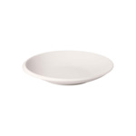 NewMoon - Petite assiette creuse blanche, en porcelaine haut de gamme