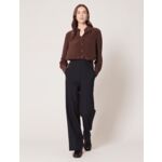 Pantalon Pilora-Pantalon palazzo marine