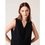 Gilet Gianno Noir en Polyester