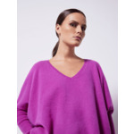 Pull poncho cachemire col V Faustine BERRY