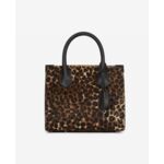 Sac Ming En Cuir Poulain Leopard