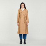 Manteau long style trench