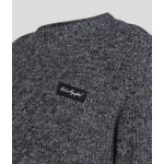 MOULINE CREW NECK W/ PATCH HOMME