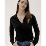 Polo Maggy Polo cachemire femme manches longues