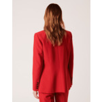 Veste Veneziana Rouge en Polyester