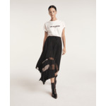 T-Shirt Avec Print Kooples Paris Sur L'Avant Femme