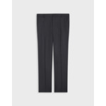 Pantalon de costume greyson en twill de laine gris