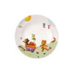 Hungry as a Bear Assiette plate pour enfants 21,5x21,5x1,5cm